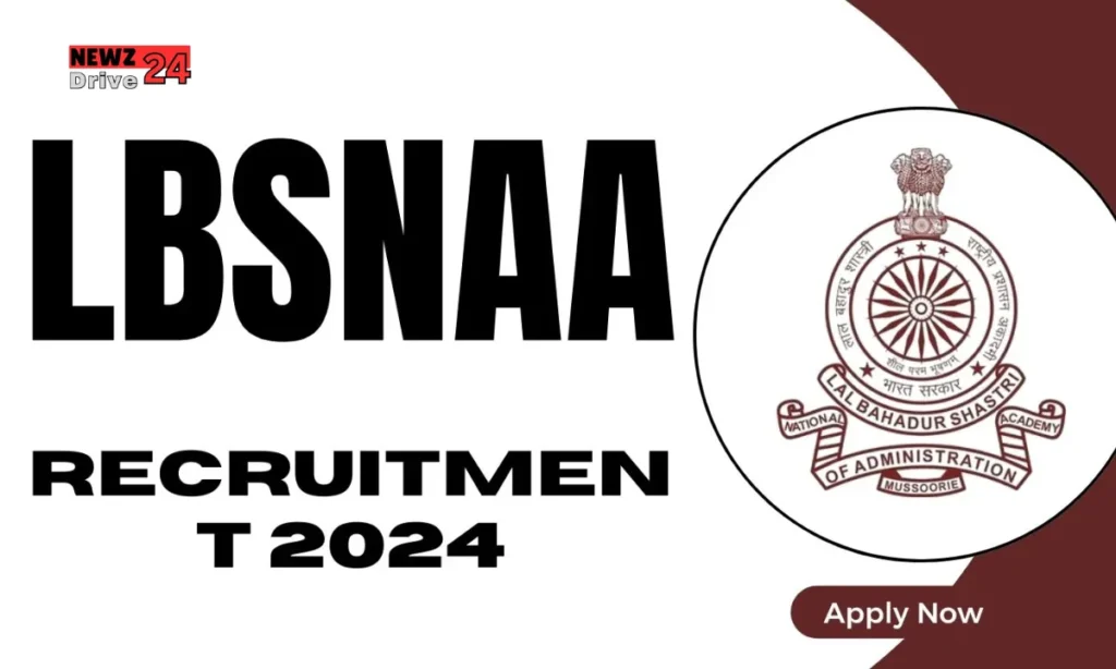 LBSNAA Vacancy 2024